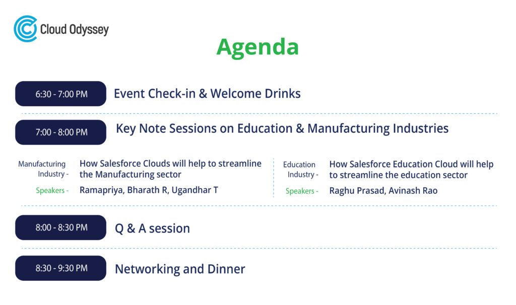 CO Event Agenda